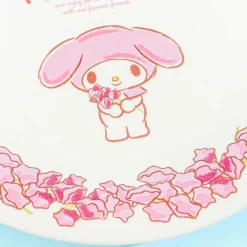 My Melody Flowery Wreath Plate