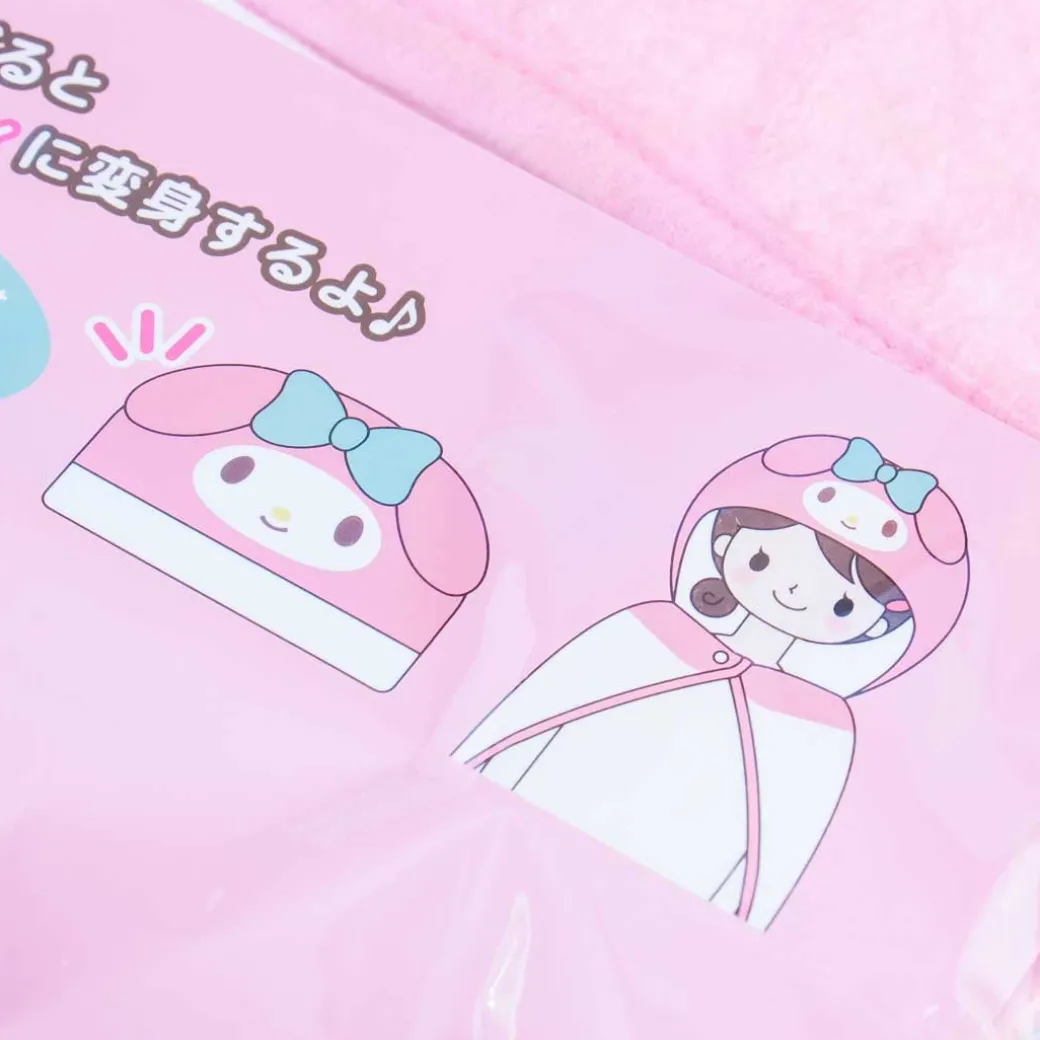 My Melody Fluffy Hooded Blanket