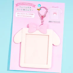 My Melody Frame Card Holder With Lanyard