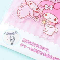 My Melody Friends Triple Charm Acrylic Keychain