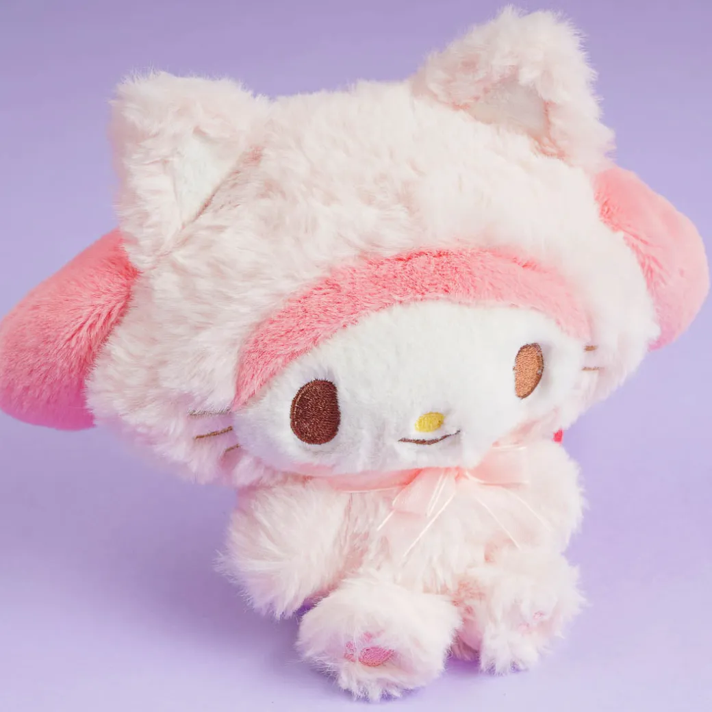 My Melody Fuwakuta Pastel Cat Plushie - Medium
