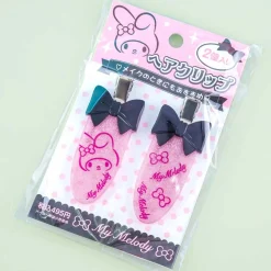 My Melody Glitters & Bows Barrette Set