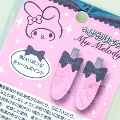 My Melody Glitters & Bows Barrette Set