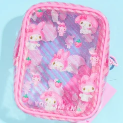 My Melody Glittery Clear Pouch