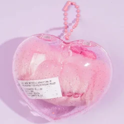 My Melody Glittery Heart Case Charm