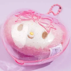 My Melody Glittery Heart Case Charm