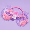 My Melody Glittery Ribbon Hair Tie