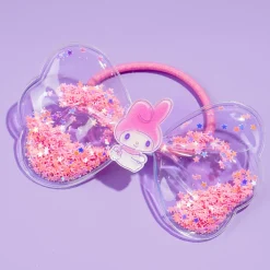 My Melody Glittery Ribbon Hair Tie
