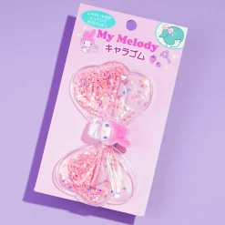 My Melody Glittery Ribbon Hair Tie