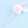 My Melody Glittery Unicorn Furball Pen