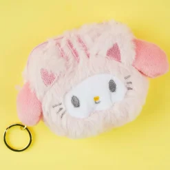 My Melody Happy Cat Mini Face Pouch
