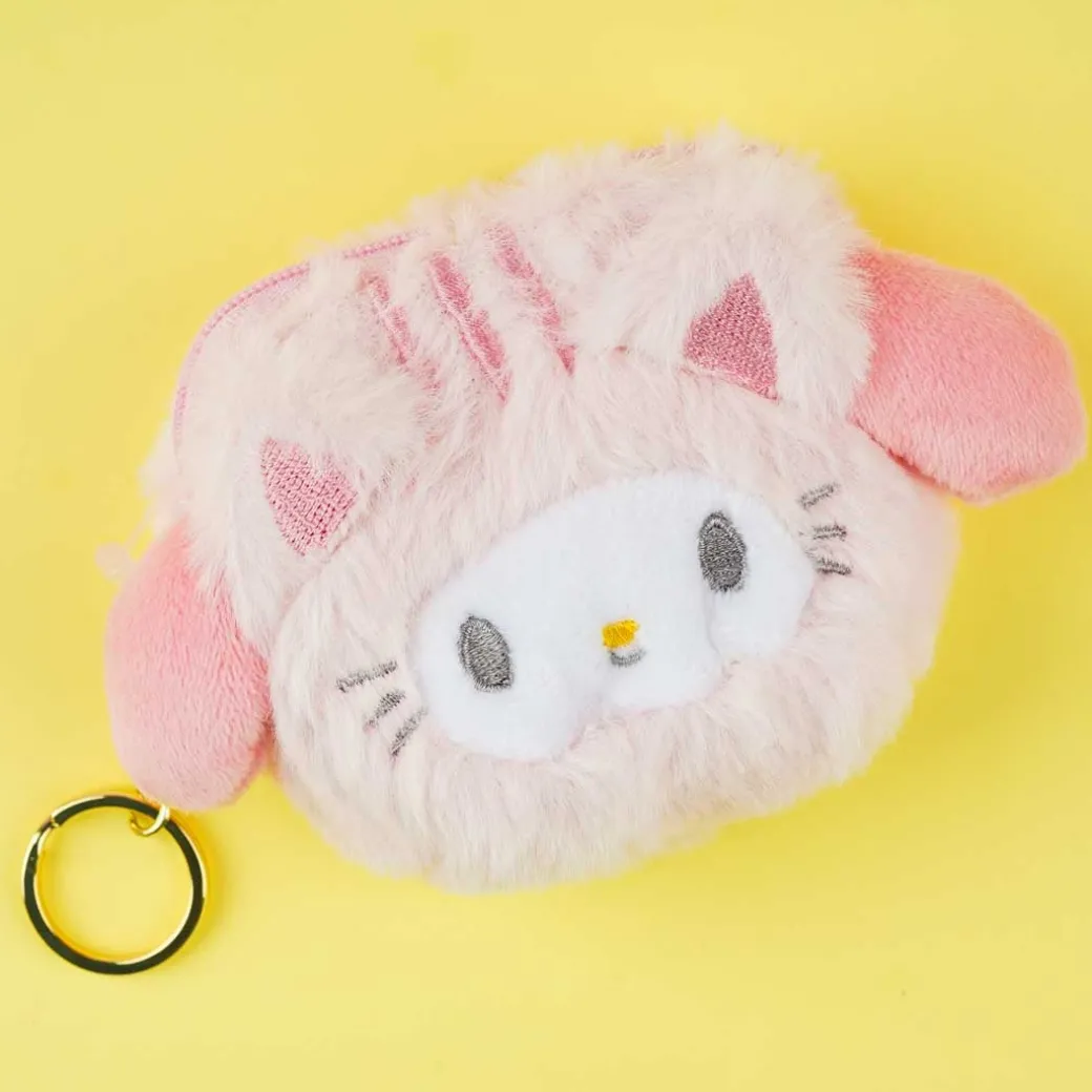 My Melody Happy Cat Mini Face Pouch