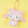 My Melody Happy Cat Plushie Coin Purse & Bag Charm