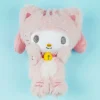 My Melody Happy Cat Sitting Plushie - Medium