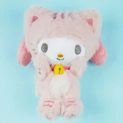 My Melody Happy Cat Sitting Plushie - Medium