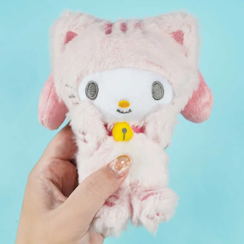 My Melody Happy Cat Sitting Plushie - Medium