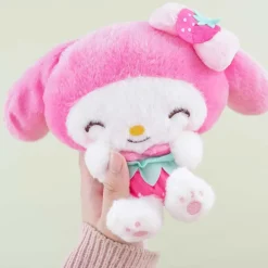 My Melody Happy Strawberry Plushie - Medium
