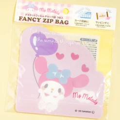 My Melody Heart Balloon Zip Bag Set - 3 pcs