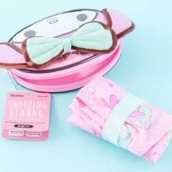 My Melody Hearts & Bows Eco Bag With Pouch