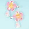 My Melody Hibiscus Gyaru Hair Clip Set