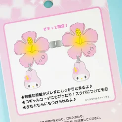 My Melody Hibiscus Gyaru Hair Clip Set