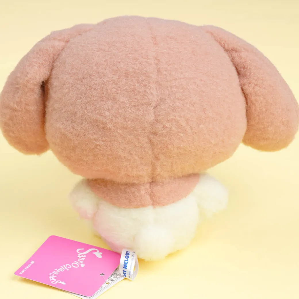 My Melody Howa Mocha Check Plushie - Medium