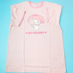 My Melody Hugging Plushie Ringer T-Shirt
