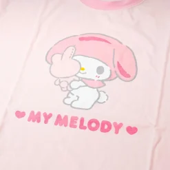My Melody Hugging Plushie Ringer T-Shirt