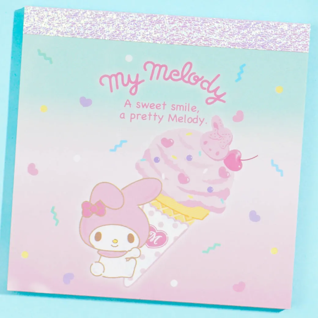 My Melody Ice Cream Party Memo Pad