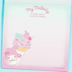 My Melody Ice Cream Party Memo Pad
