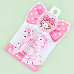 My Melody Jewel Ribbon Hair Tie Set