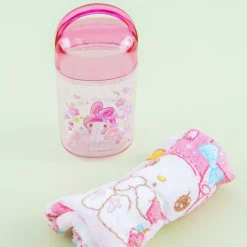 My Melody Kirakira Doll Hand Towel With Case