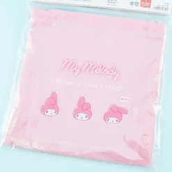 My Melody Lovely Profile Drawstring Bag