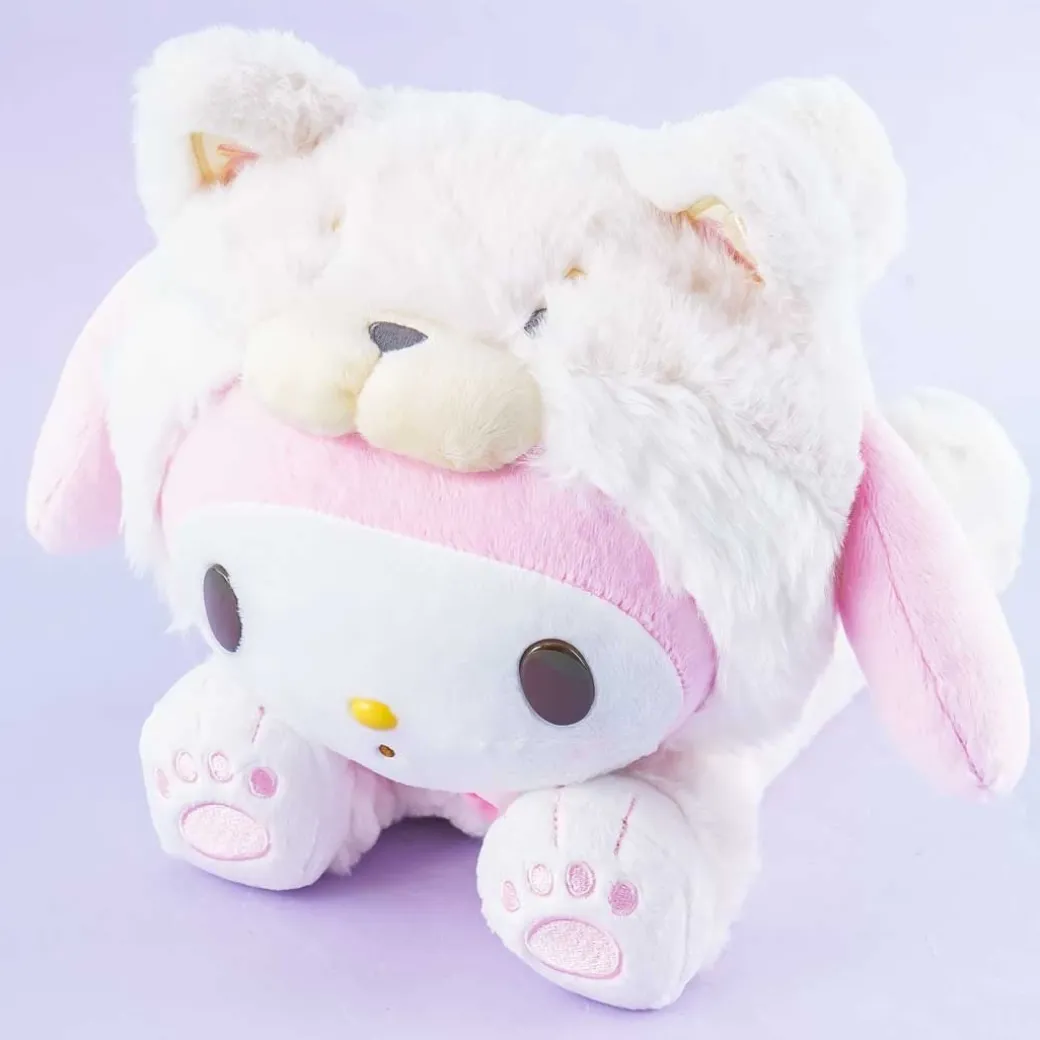 My Melody Lying Down Shiba Inu Costume Plushie - Medium