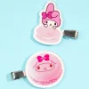 My Melody Macaron Hair Clip Set