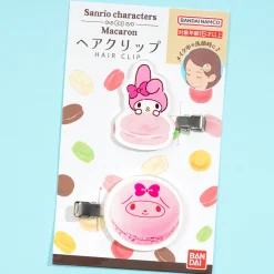 My Melody Macaron Hair Clip Set