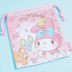My Melody Music Drawstring Pouch