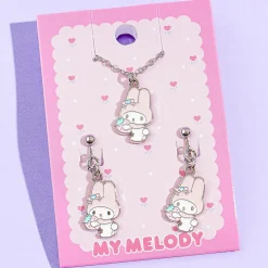 My Melody Necklace & Earrings Set