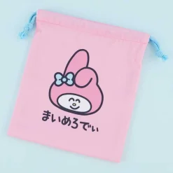My Melody Oekaki-San Drawstring Pouch