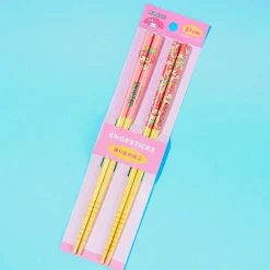 My Melody Overload Bamboo Chopsticks Set - 2 pairs