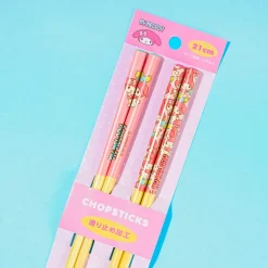 My Melody Overload Bamboo Chopsticks Set - 2 pairs