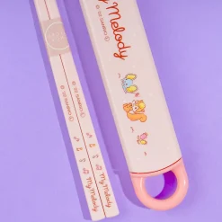 My Melody Piano Recital Chopsticks With Slide Case