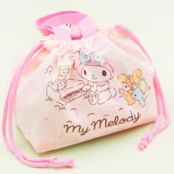 My Melody Piano Recital Drawstring Lunch Bag