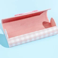 My Melody Pink Gingham Eyeglass Case