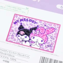 My Melody Pink Purple Leopard Blanket