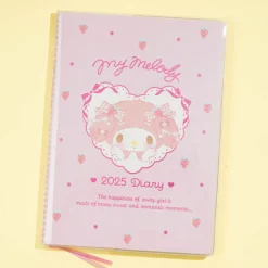 My Melody Pink Strawberry 2025 Planner
