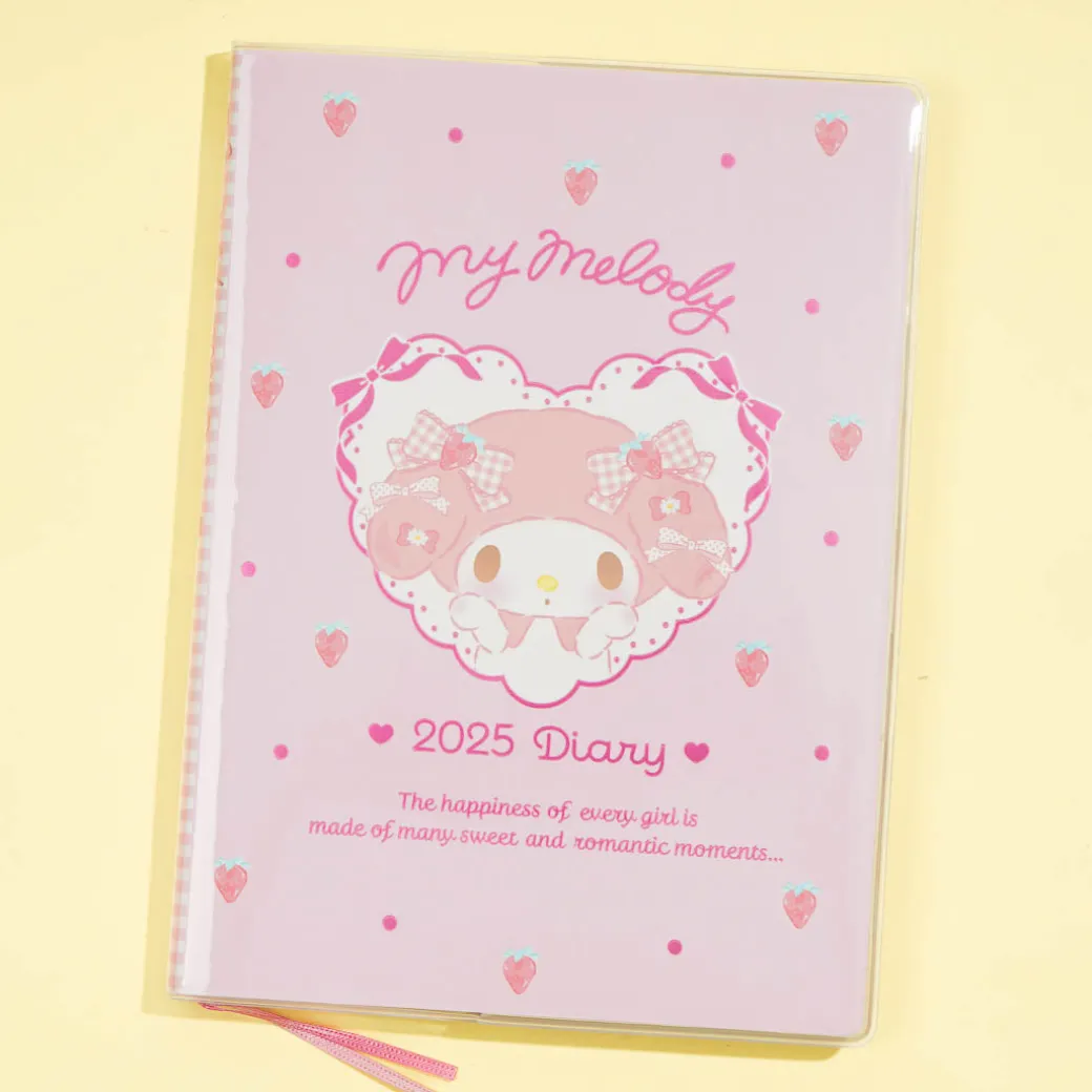 My Melody Pink Strawberry 2025 Planner