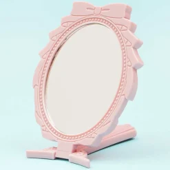 My Melody Plaid Love Hand Mirror