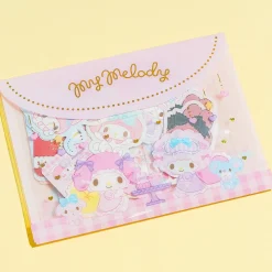 My Melody Playful Sticker Set With Case