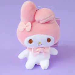 My Melody Plushie Charm With Heart Carabiner - Mini